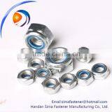 Hex nut ,fasteners of hex nylon nut