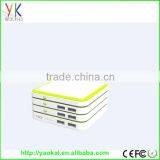 Lipolymer Battery Dual Usb High Quality Large Capacity Aluminium Fashion Powerbank 12000mah