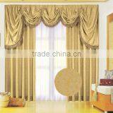 Permanent 100% Polyester Fire Retardant Curtain Fabric