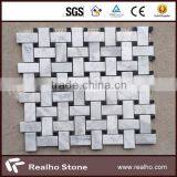Marble Polished Mosaic Basket Pattern thumbnail-1