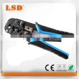 LSD brand CE;ROHS;ISO certificate ethernet crimping tool LT-N5684R RJ10 RJ11/12 RJ45 network cable crimping tool
