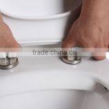 Euro Toilet Seat With Soft Closing Hinges thumbnail-5
