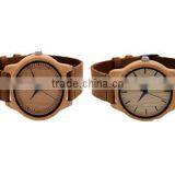 2016 Vintage Fashion Wood Watches Leather Strap Watches thumbnail-2
