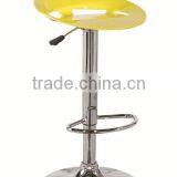 Clear Rolling Stainless Steel Stool/Colorful Bar Stool ABS HC-K102 thumbnail-3