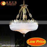 American Glass Chandelier, Restaurant Creative Minimalist Bedroom Study Full Copper Chandeliers