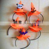 Custom Design Halloween Party Headband With Witch Hat Decor thumbnail-1