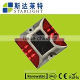 2016 RED IP68 Waterproof Lake Size Led Solar Road Stud