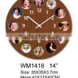 Home Decrative Frame Wall Clock thumbnail-4