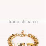 2013 Fashion Fake Gold Chain Love Bracelet thumbnail-1