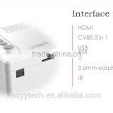 2016 Newest UC18 Kids Story Projector With Battery Support AV USB SD HDMI IR thumbnail-2