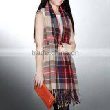 Top Quality!!! 2016 Long Fashion Casual Warm Cashmere Shawl Plaid Knitted Women Scarves thumbnail-2