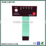 Embossing Key Poly Dome Non-tactile Feedback Led Membrane Switch