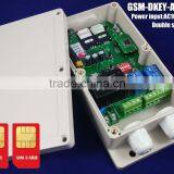 GSM remote control for electric gate opener AC version