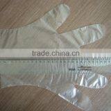 Food Grade PE Disposable Gloves, Clear Transparent Glove For Fast Food