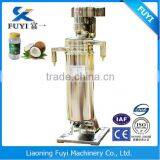 FUYI VCO tubular centrifuge extract oil，separation waste oil