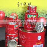 70G-4500G China Hot Sell Canned tomato paste