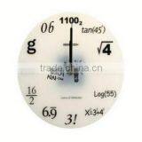 Hot Sale Modern Decorative Red Wall Butterfly Acrylic Clock thumbnail-1