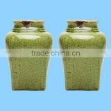 New Colorful manmade terracotta box cachepot
