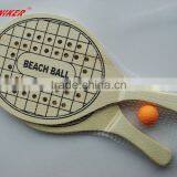 Hot Selling Wooden Beach Bat And Ball Set for Outdoor Sports thumbnail-1