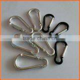 Factory price d shaped aluminum carabiner hook