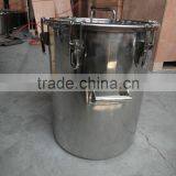 Stainless Steel Drum Set With Pull Down Locking thumbnail-2