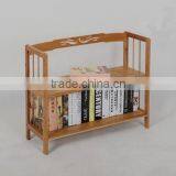 Wooden Bamboo Book Shelf thumbnail-5