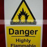 Factory Direct Custom Danger Highly Flammable Sticker thumbnail-1