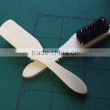 Shoes Brushed Wooden Cleaning Brush for Shoe Handheld Wooden Shoe Brush thumbnail-3