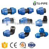 Agricultural Irrigation Pipe PP Compression Fittings 90 Degree Elbow thumbnail-2