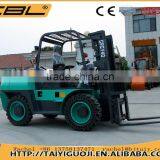 3.5T Diesel Engine Forklift, 4x4 Forklift Loader, Farm Tractor thumbnail-2