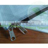 Multipurpose Transparent PVC Fabric Zipper File Document Bag thumbnail-2