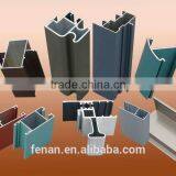 Various Colors Aluminium Extrusion Profiles for Wardrobes /doors/windows in Stock