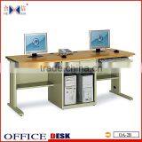 Modern 2 Person Computer Desk for Two Computers thumbnail-1