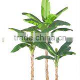 Favorable price artificial banana potted plant,fake artificial plants banana bonsai tree