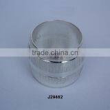 Brass Napkin Ring With Silver Plating thumbnail-1
