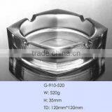 Souvenir Square Clear Glass Ashtray/series Glass Ashtray thumbnail-1