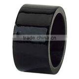 Black Shiny Napkin Ring for Table Decor