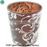 Stemmed Glass Votive Candle Holders Wedding thumbnail-3