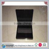 Wood Jewellery Lock Case Box Velvet Display Organizer Storage Makeup Wood New thumbnail-1