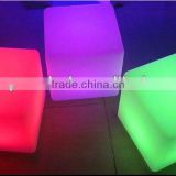2013 fashion design 20cm LED RGB cube with touch controller
