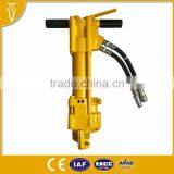 Hydraulic Hammer Drill Crash on Concrete