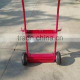 Industrial Heavy Duty Steel Double Oxygen Gas Drum Cylinder Trolley Cart thumbnail-3