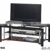 Metal Modern Led Glass Wooden tv Stand thumbnail-5