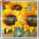 Hot Sale Manufacturing Waterproof Artificial Sunflower Decoration for Home thumbnail-3