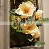China Foshan Hot Selling Artificial Handmade Magnolia Flowers Wedding Handicraft Manufacturer thumbnail-3