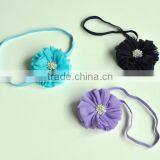 Chiffon Flower Flower Headband for Kids Hair Accessories thumbnail-3