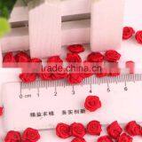Hand Made Fake Polyester Satin Ribbon Flowers thumbnail-1