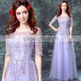 Formal Purple Lace Ladies Evening Dress Best Western Dresses thumbnail-1