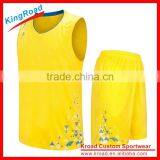 100%polyester European New Style Basketball Jersey thumbnail-1