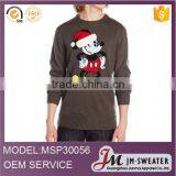 2016 New Design Santa Hat , 100% Acrylic Pullover Sweater Design for Men thumbnail-1